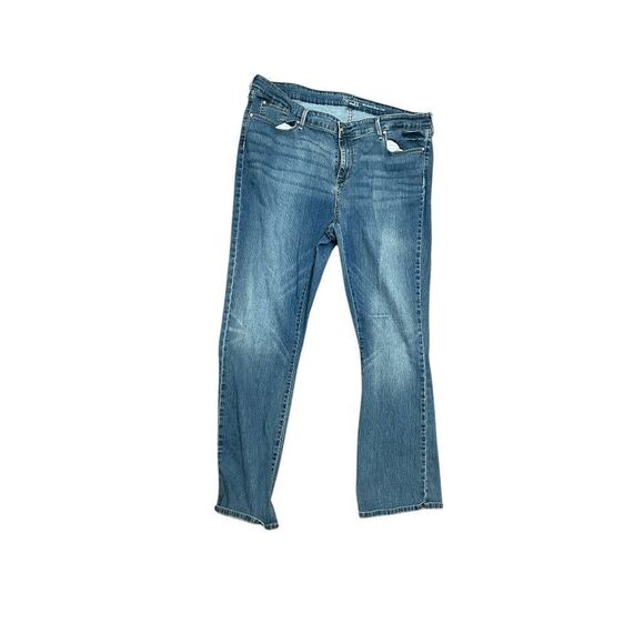 Signature Demim Jeans Faded Pluz Size 22 - Picture 2 of 4